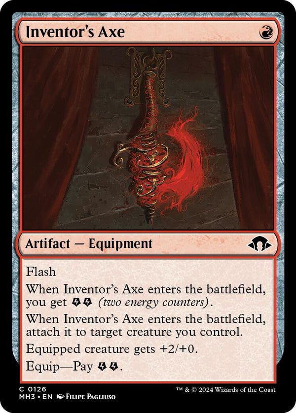 Inventor's Axe [MH3 - 126] - Cartes Sportives Rive Sud