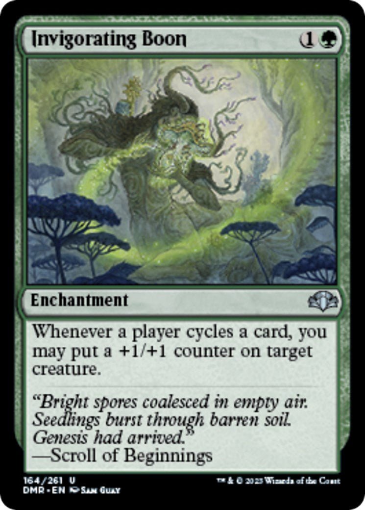 Invigorating Boon [DMR - 164] - Cartes Sportives Rive Sud