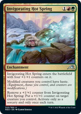 Invigorating Hot Spring [NEO - 223] - Cartes Sportives Rive Sud