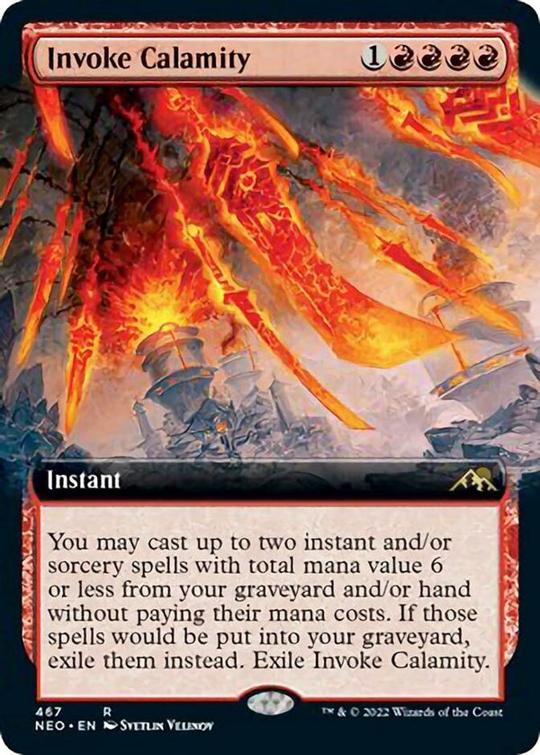 Invoke Calamity (Extended Art) [NEO - 467] - Cartes Sportives Rive Sud