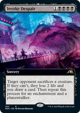 Invoke Despair (Extended Art) [NEO - 455] - Cartes Sportives Rive Sud