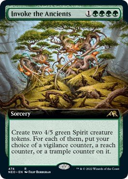 Invoke the Ancients (Extended Art) [NEO - 474] - Cartes Sportives Rive Sud