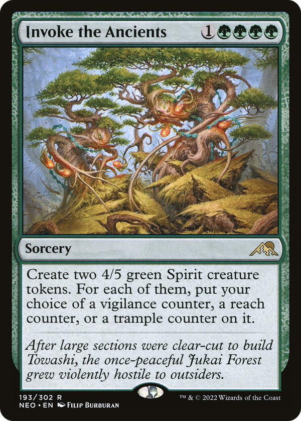 Invoke the Ancients [NEO - 193] - Cartes Sportives Rive Sud