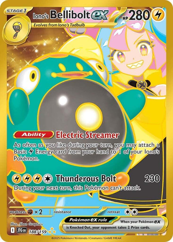Iono's Bellibolt ex - 188/159 [188/159] - Cartes Sportives Rive Sud
