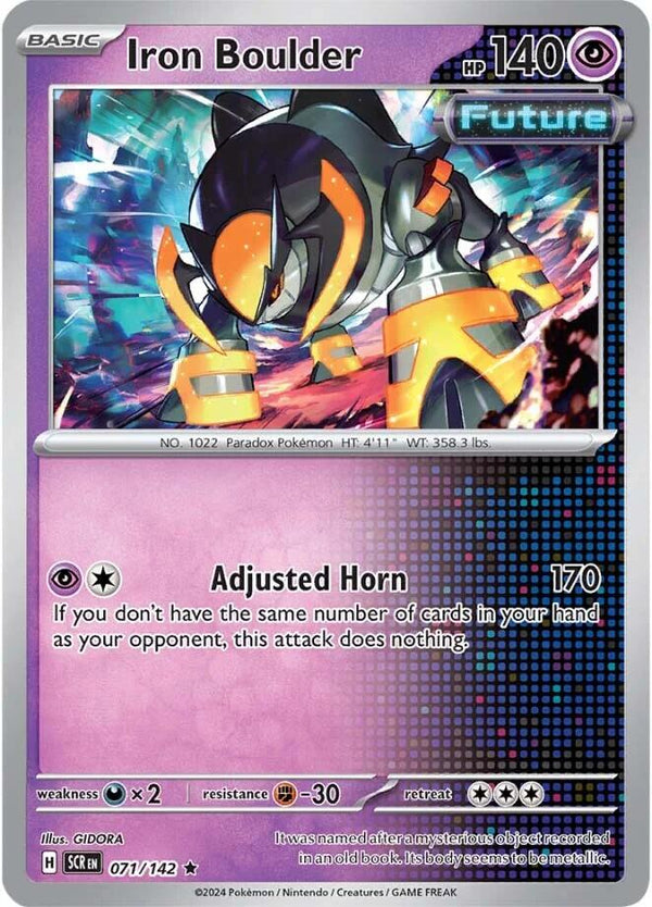 Iron Boulder [SV07 - 071/142] - Cartes Sportives Rive Sud