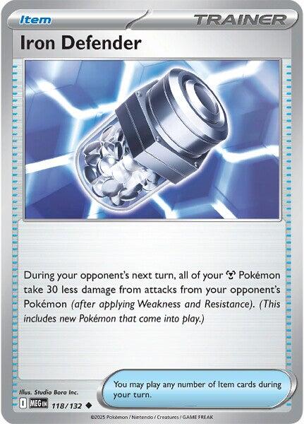 Iron Defender [MEG - 118/132] - Cartes Sportives Rive Sud