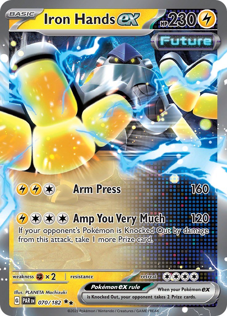 Iron Hands ex - 070/182 [PAR - 070/182] - Cartes Sportives Rive Sud