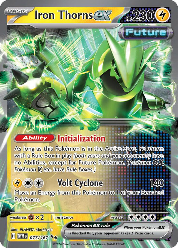 Iron Thorns ex - 077/167 [TWM - 077/167] - Cartes Sportives Rive Sud