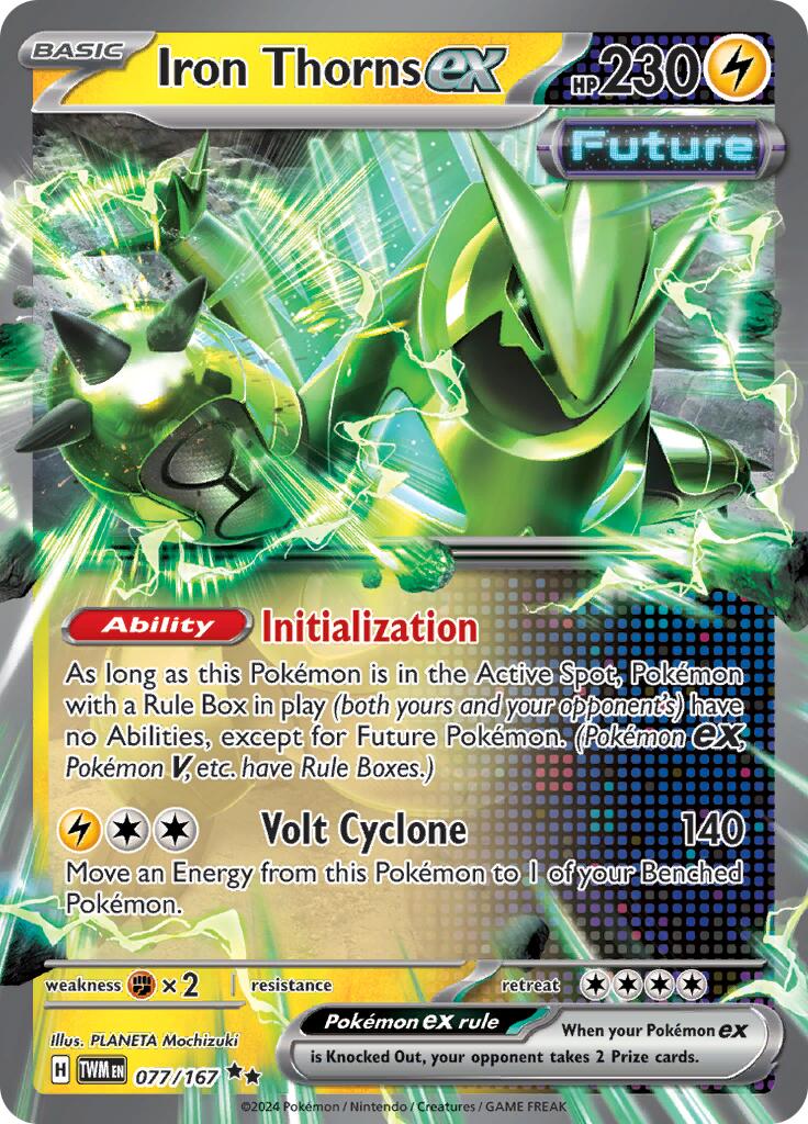 Iron Thorns ex - 077/167 [TWM - 077/167] - Cartes Sportives Rive Sud