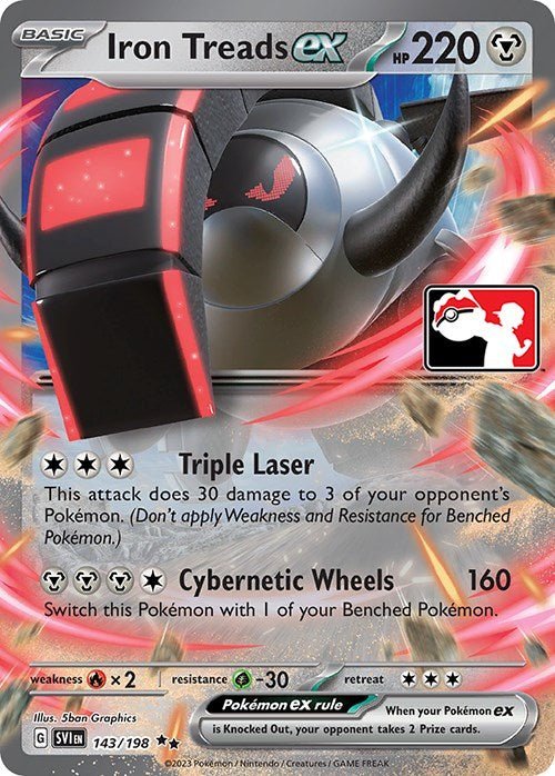 Iron Treads ex [143/198] - Cartes Sportives Rive Sud
