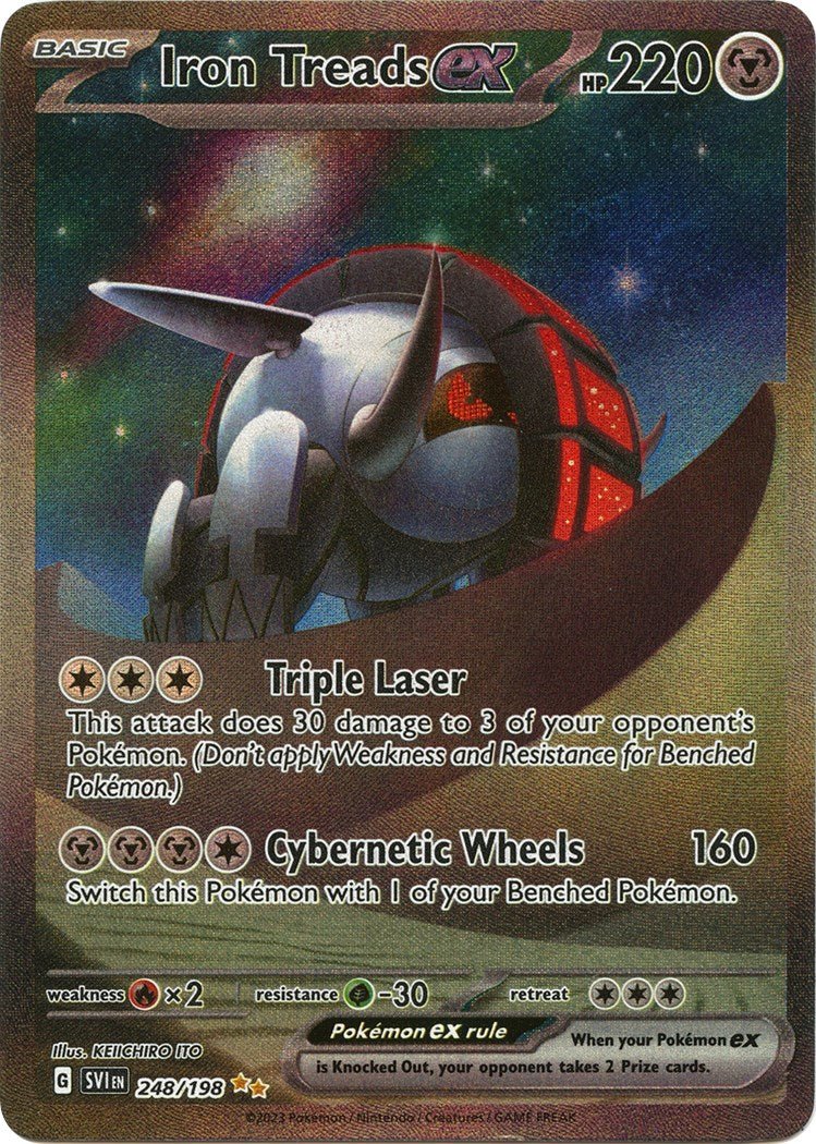 Iron Treads ex - 248/198 [SVI - 248/198] - Cartes Sportives Rive Sud