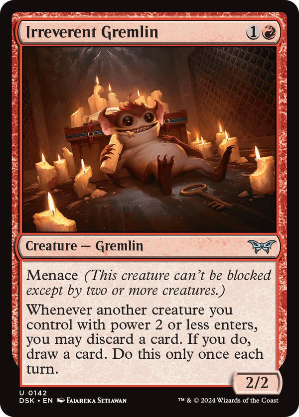 Irreverent Gremlin [DSK - 142] - Cartes Sportives Rive Sud