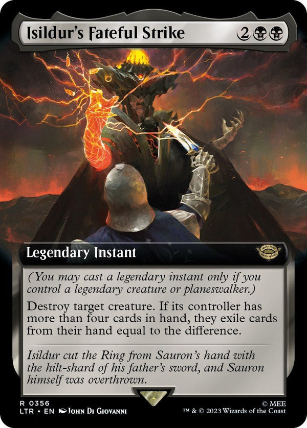 Isildur's Fateful Strike (Extended Art) [LTR - 356] - Cartes Sportives Rive Sud