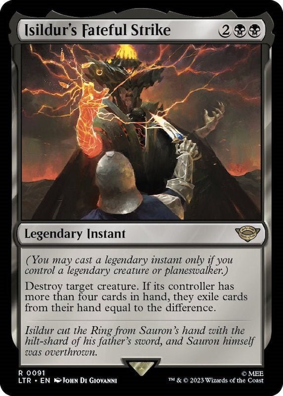 Isildur's Fateful Strike [LTR - 91] - Cartes Sportives Rive Sud