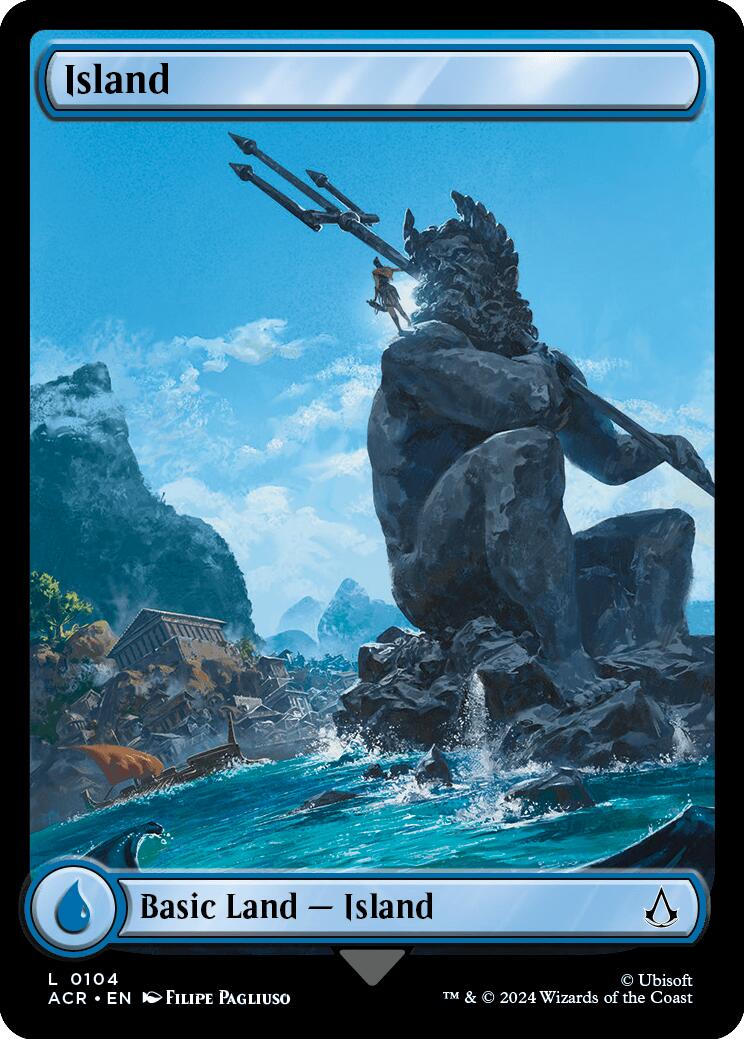Island (0104) [ACR - 104] - Cartes Sportives Rive Sud