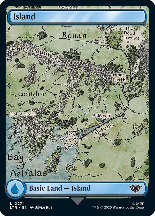 Island (0274) [LTR - 274] - Cartes Sportives Rive Sud