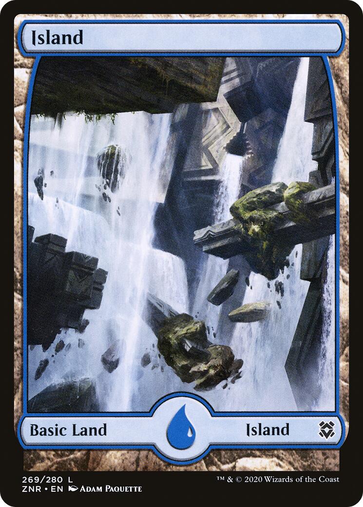 Island (269) - Full Art [ZNR - 269] - Cartes Sportives Rive Sud