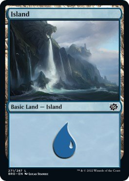 Island (271) [BRO - 271] - Cartes Sportives Rive Sud