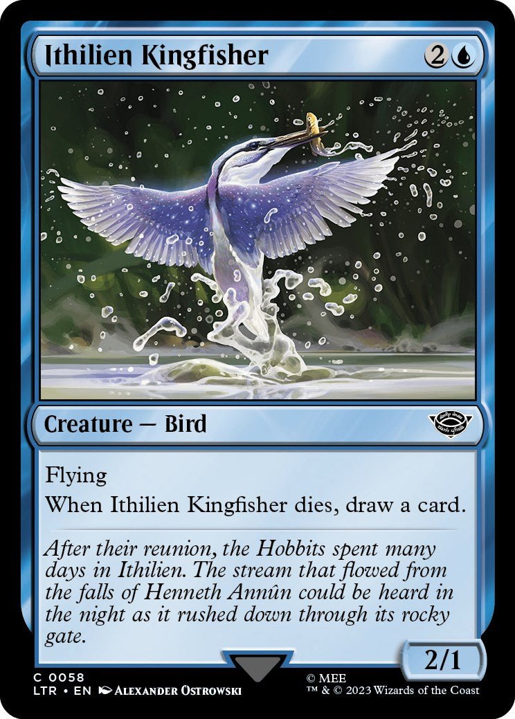 Ithilien Kingfisher [LTR - 58] - Cartes Sportives Rive Sud