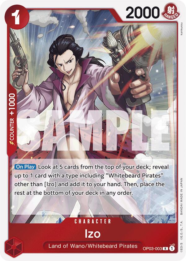 Izo (OP03 - 003) (Reprint) [PRB - 01 - OP03 - 003] - Cartes Sportives Rive Sud
