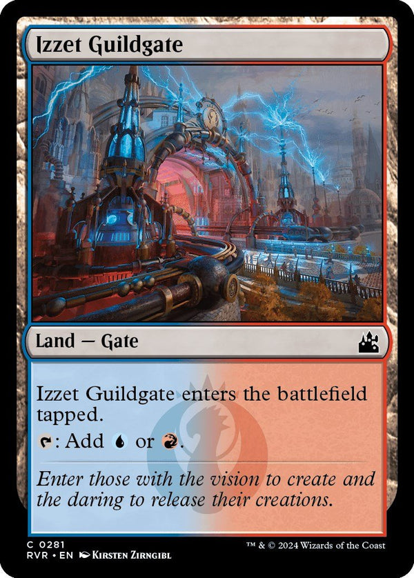 Izzet Guildgate [RVR - 281] - Cartes Sportives Rive Sud
