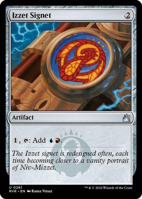 Izzet Signet [RVR - 261] - Cartes Sportives Rive Sud