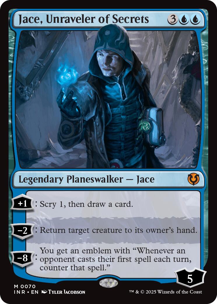 Jace, Unraveler of Secrets [INR - 70] - Cartes Sportives Rive Sud