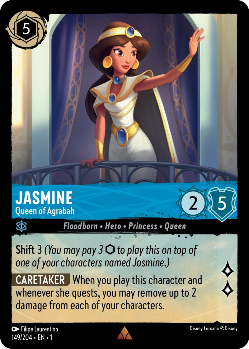 Jasmine - Queen of Agrabah [1 - 149/204] - Cartes Sportives Rive Sud