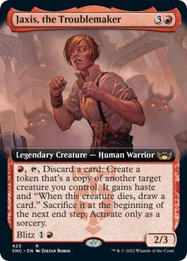 Jaxis, the Troublemaker (Extended Art) [SNC - 425] - Cartes Sportives Rive Sud