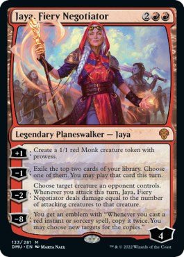 Jaya, Fiery Negotiator [DMU - 133] - Cartes Sportives Rive Sud