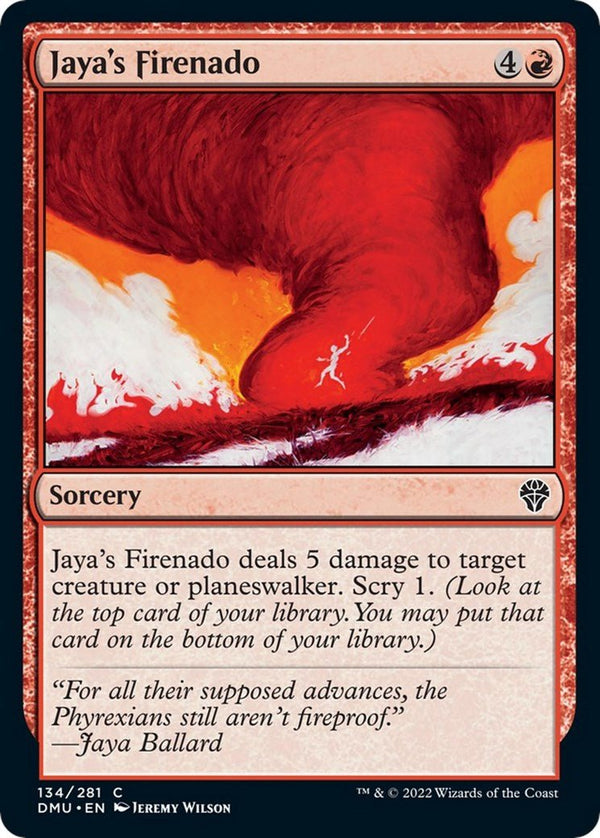 Jaya's Firenado [DMU - 134] - Cartes Sportives Rive Sud