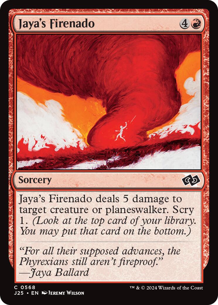 Jaya's Firenado [J25 - 568] - Cartes Sportives Rive Sud
