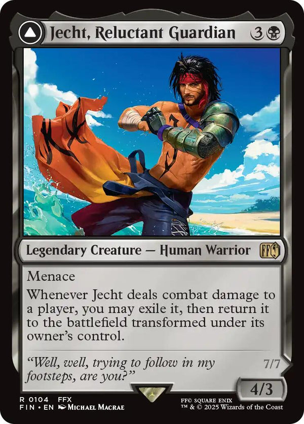Jecht, Reluctant Guardian [FIN - 104] - Cartes Sportives Rive Sud