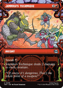 Jennika's Technique (Showcase) [TMT - 236] - Cartes Sportives Rive Sud