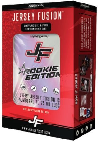 Jersey Fusion 4 Sports Rookie First Edition 2025 (Pre - Order) - Cartes Sportives Rive Sud