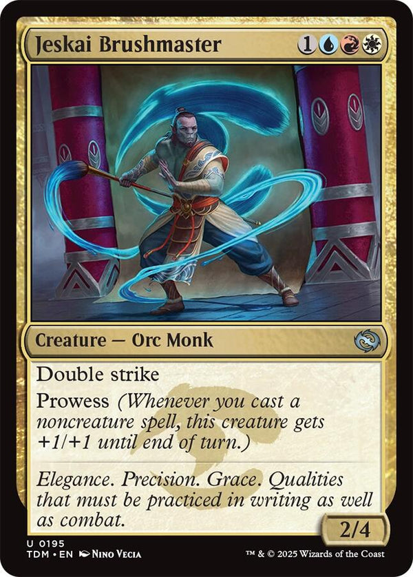 Jeskai Brushmaster - Cartes Sportives Rive Sud