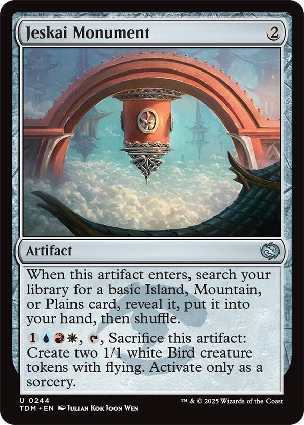 Jeskai Monument [TDM - 244] - Cartes Sportives Rive Sud