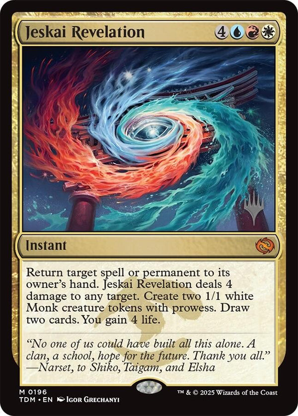Jeskai Revelation [PPTDM - 196] - Cartes Sportives Rive Sud
