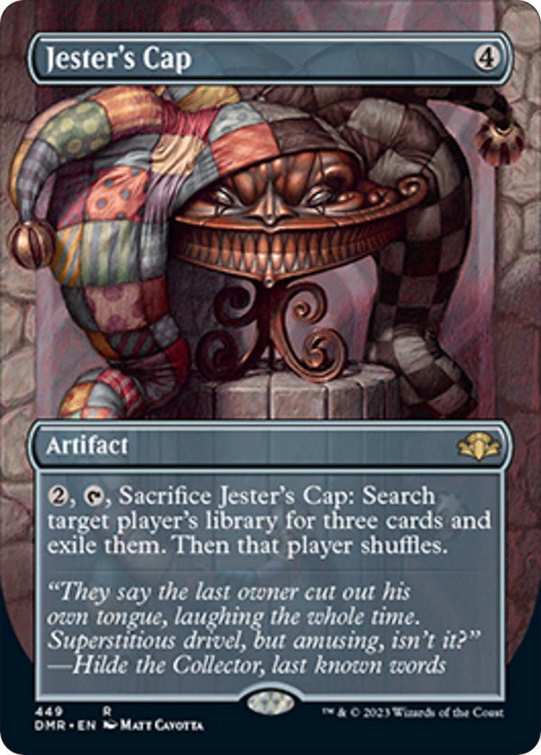 Jester's Cap (Borderless) [DMR - 449] - Cartes Sportives Rive Sud