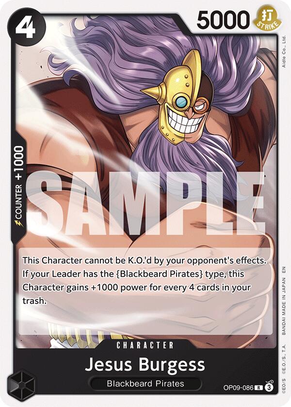 Jesus Burgess (Reprint) [ST - 27 - 086] - Cartes Sportives Rive Sud