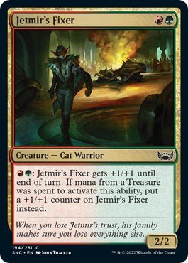 Jetmir's Fixer [SNC - 194] - Cartes Sportives Rive Sud