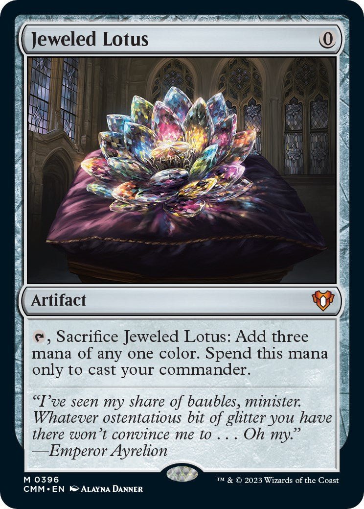 Jeweled Lotus [CMM - 396] - Cartes Sportives Rive Sud