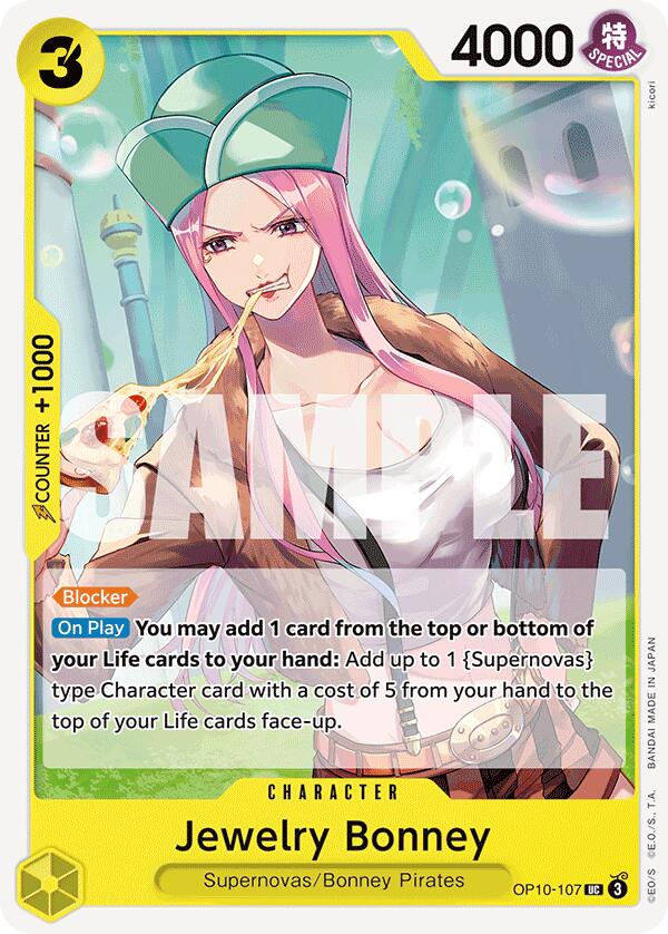 Jewelry Bonney [OP10 - OP10 - 107] - Cartes Sportives Rive Sud