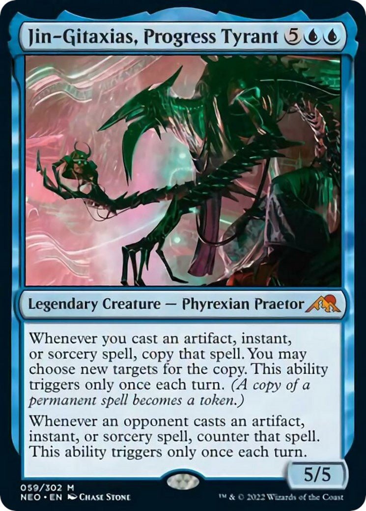 Jin - Gitaxias, Progress Tyrant [NEO - 59] - Cartes Sportives Rive Sud