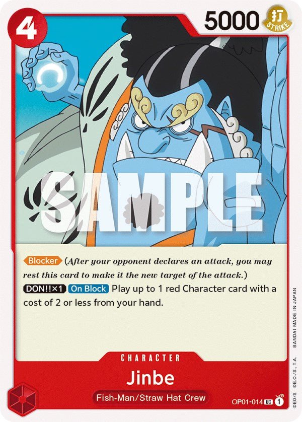 Jinbe (014) [OP01 - OP01 - 014] - Cartes Sportives Rive Sud