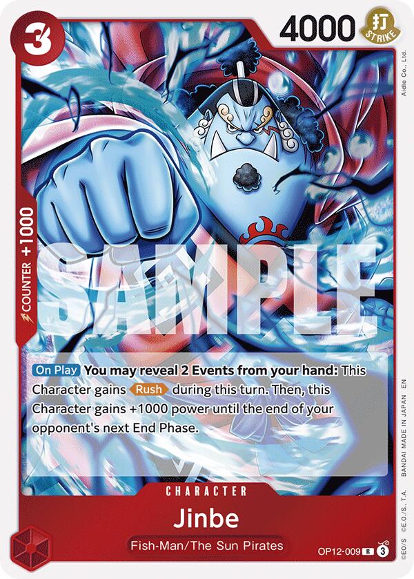Jinbe [OP12 - OP12 - 009] - Cartes Sportives Rive Sud