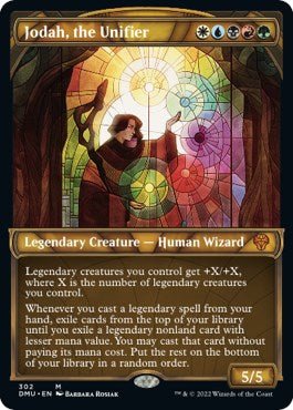 Jodah, the Unifier (Showcase) [DMU - 302] - Cartes Sportives Rive Sud