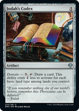 Jodah's Codex [DMU - 233] - Cartes Sportives Rive Sud