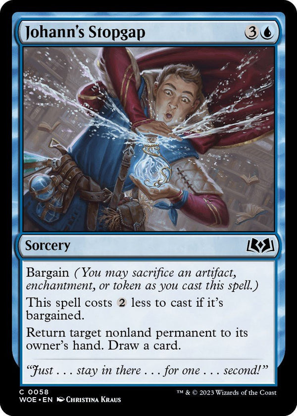 Johann's Stopgap [WOE - 58] - Cartes Sportives Rive Sud