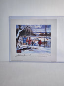 Johnny Bauer & Bobby Hull Picture Autographed Authenticated 8X10 - Cartes Sportives Rive Sud